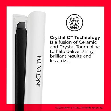 Revlon Crystal C + Ceramic 1-in. Digital Flat Iron