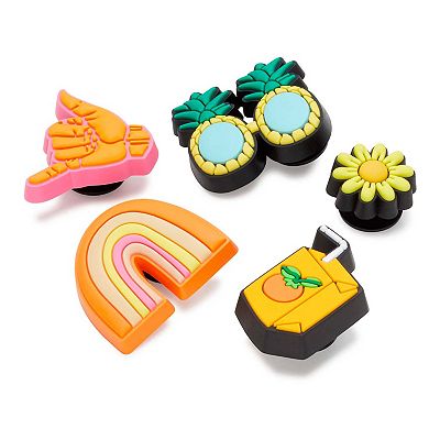 アクセサリーその他 Sunshine Is Fine 5 Jibbitz Pack - Crocs - Multi - Synthetic Crocs Sunshine is Fine 5-Pack Jibbitz Charm Set