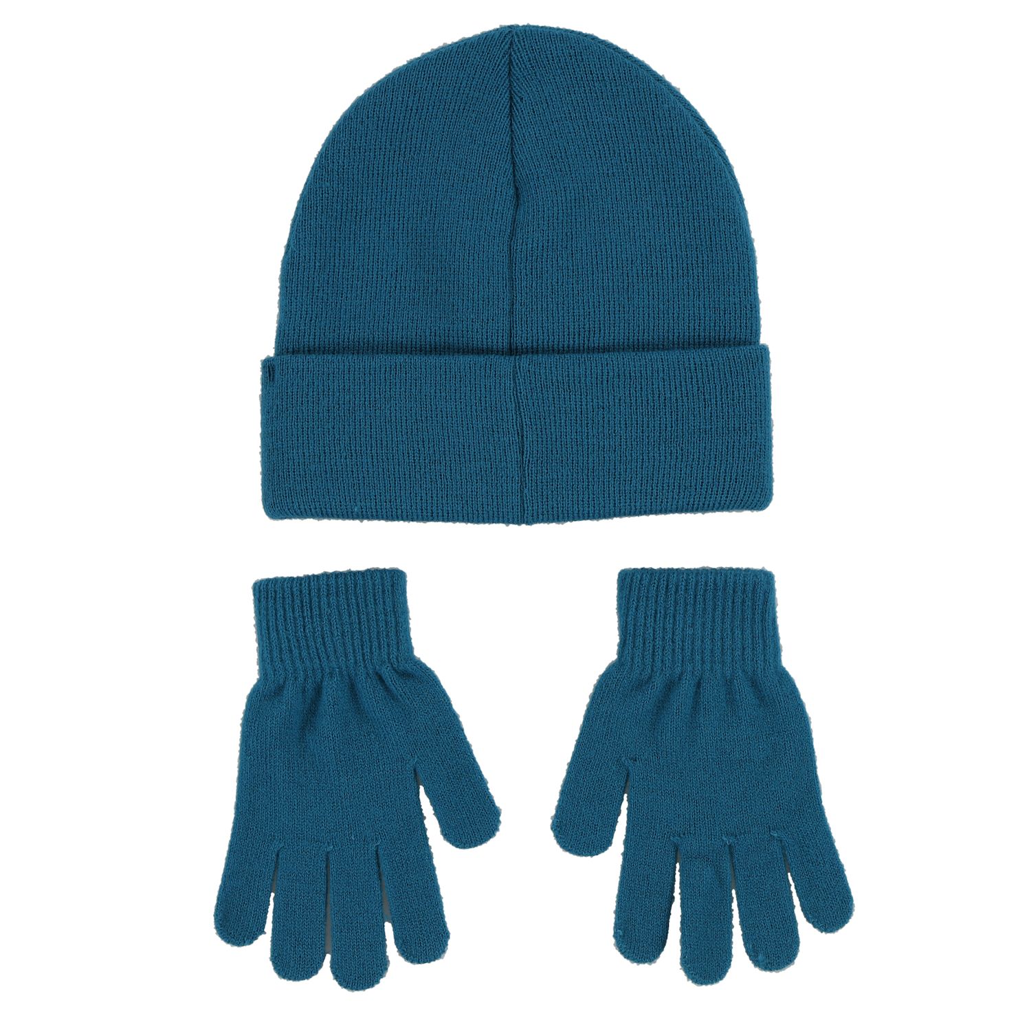 Big Kids 8-20 Nike Logo Beanie and Gloves Set