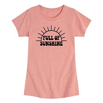 Girls 7-16 Full Of Sunshine Graphic Tee