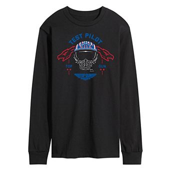 Men's Top Gun Maverick Test Pilot Long Sleeve Tee