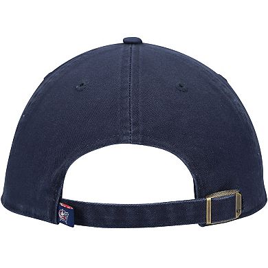 Men's '47 Navy Columbus Blue Jackets Team Clean Up Adjustable Hat