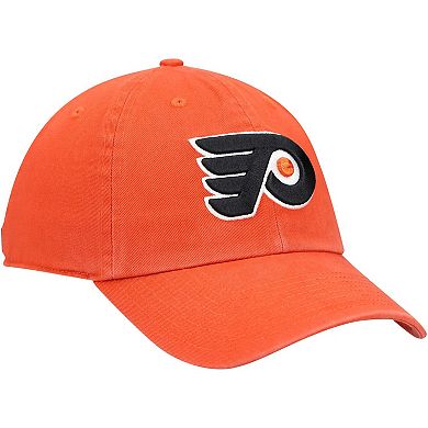 Men's '47 Orange Philadelphia Flyers Team Clean Up Adjustable Hat