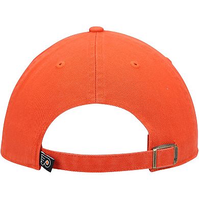 Men's '47 Orange Philadelphia Flyers Team Clean Up Adjustable Hat