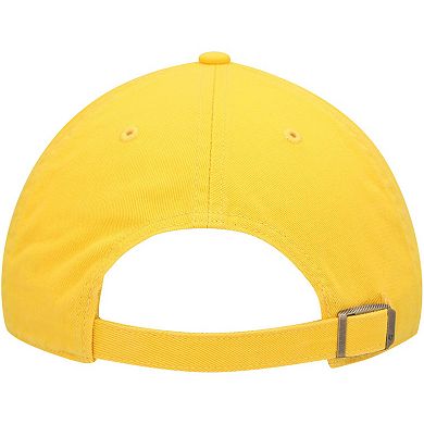 Men's '47 Gold Denver Nuggets Logo Clean Up Adjustable Hat