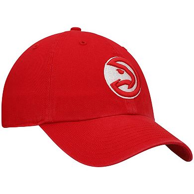 Men's '47 Red Atlanta Hawks Team Clean Up Adjustable Hat