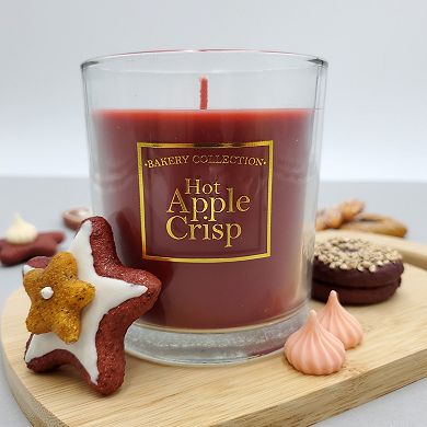 Bake Shoppe Collection Vanilla Cupcake, Apple Crisp, and Berry Muffin Candle Jar 3-piece Set
