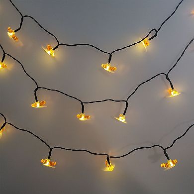 LumaBase Solar Warm White Bee 50-Light String Lights