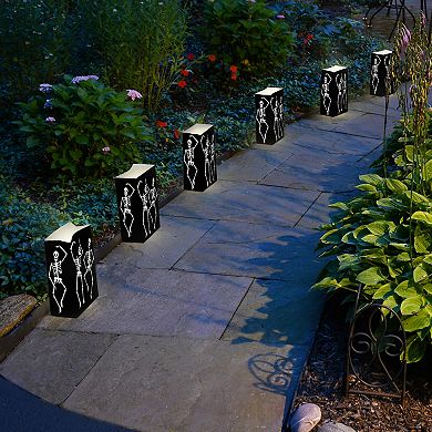 LumaBase Graveyard Dance LED Candle & Luminaria Bag 12-piece Set