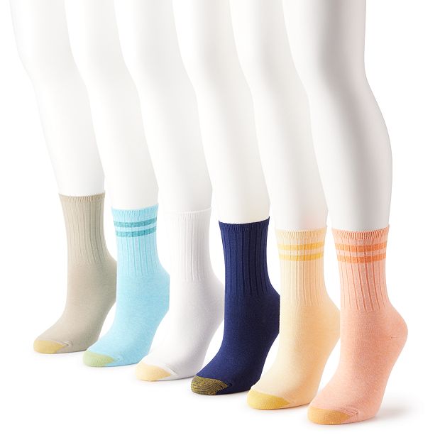 Womens gold on sale toe socks