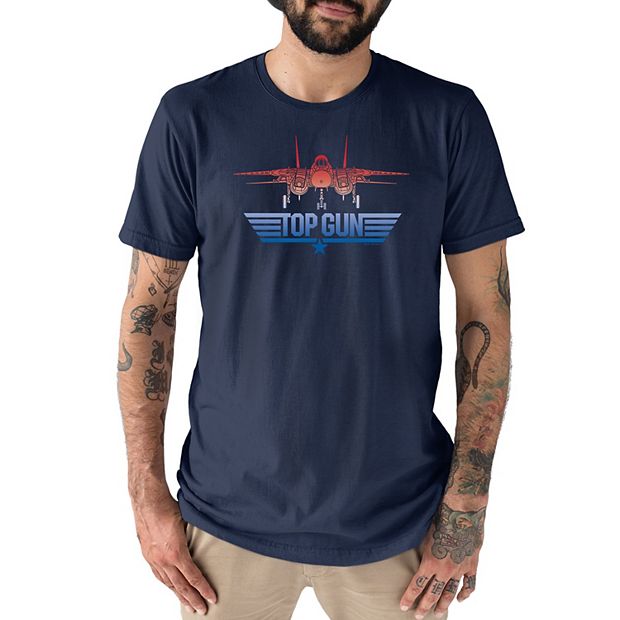 Top Gun Men's Logo T-Shirt Blue