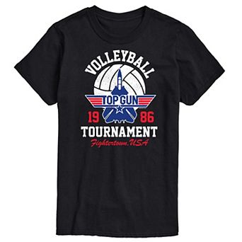 Men's Top Gun Volleyball Tournament Tee