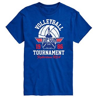 Men's Top Gun Volleyball Tournament Tee