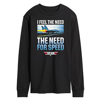 Men's Top Gun Need For Speed Long Sleeve Tee