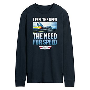 Men's Top Gun Need For Speed Long Sleeve Tee