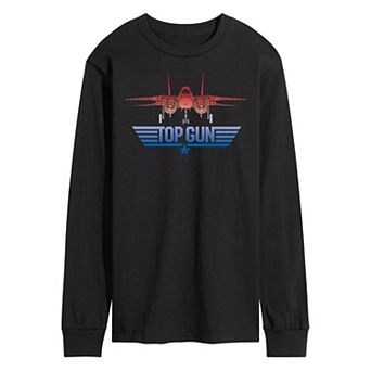 Men's Top Gun Logo Long Sleeve Tee