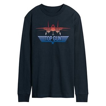 Men's Top Gun Logo Long Sleeve Tee
