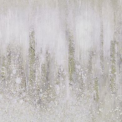 Madison Park Natural Essence Hand Embellished Abstract Glitz Canvas 5-Piece Gallery Set