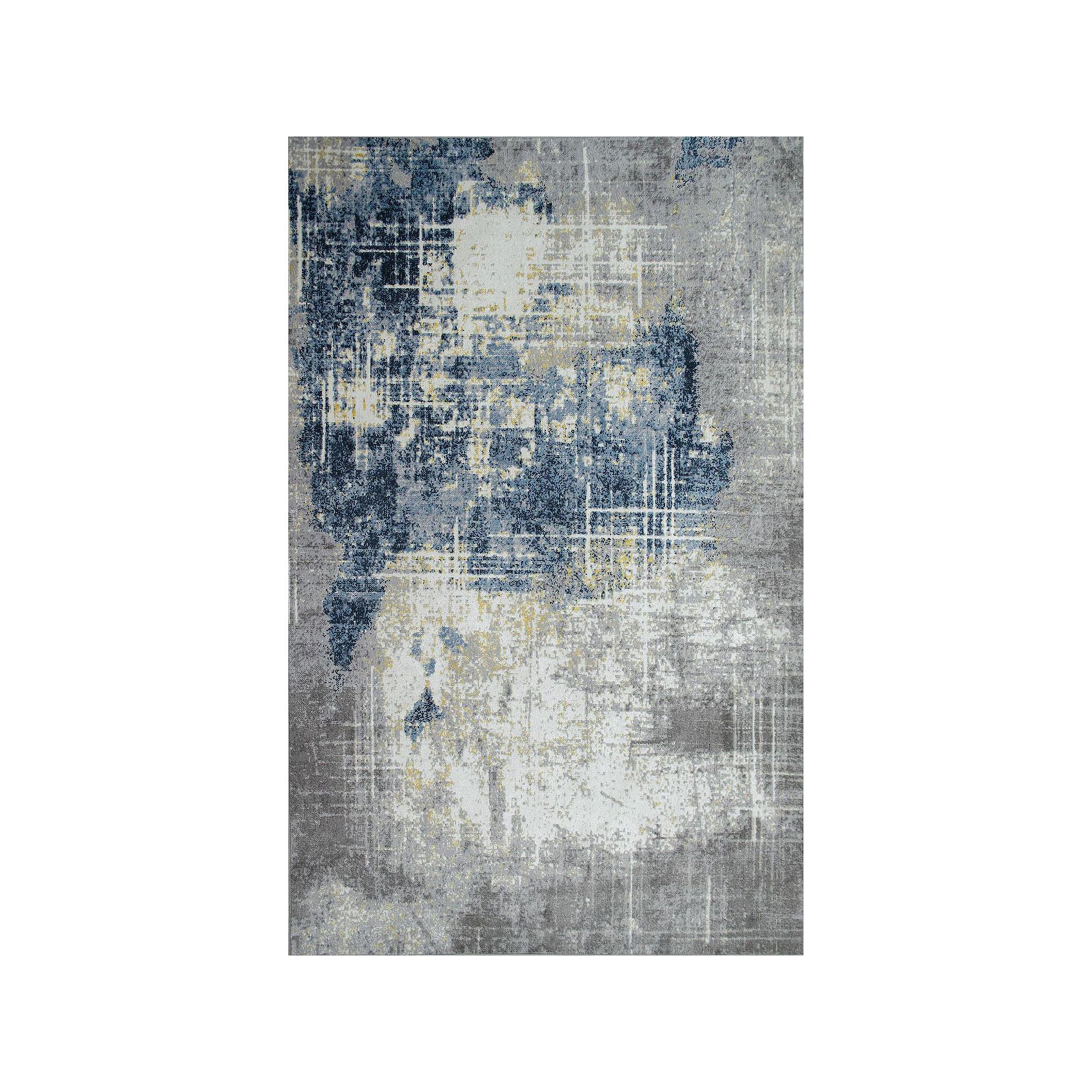 Rugs America Mason Brooks Jada Transitional Distressed Silent Night Area Ru