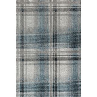 Rugs America Mason Brooks Jada Contemporary Plaid Area Rug