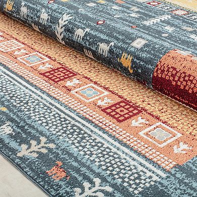Rugs America Mason Brooks Jada Bohemian Tribal Twilight Bayou Area Rug