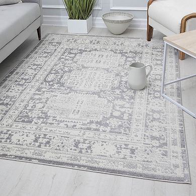 Rugs America Mason Brooks Gabriel Transitional Vintage Canvas Sundara Area Rug