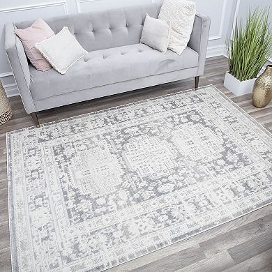 Rugs America Mason Brooks Gabriel Transitional Vintage Canvas Sundara Area Rug