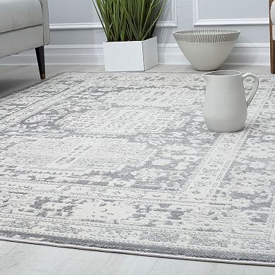 Rugs America Mason Brooks Gabriel Transitional Vintage Canvas Sundara Area Rug