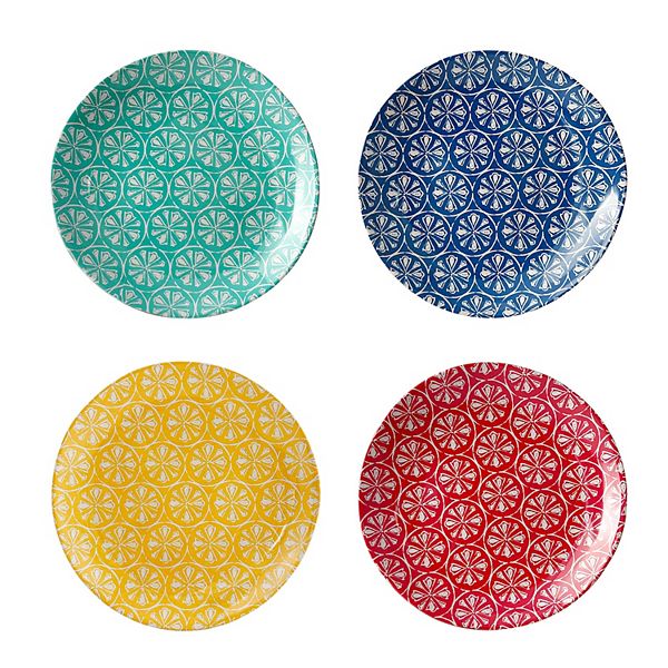 Food Network™ Mesa Feliz 4-pc. Melamine Salad Plate Set