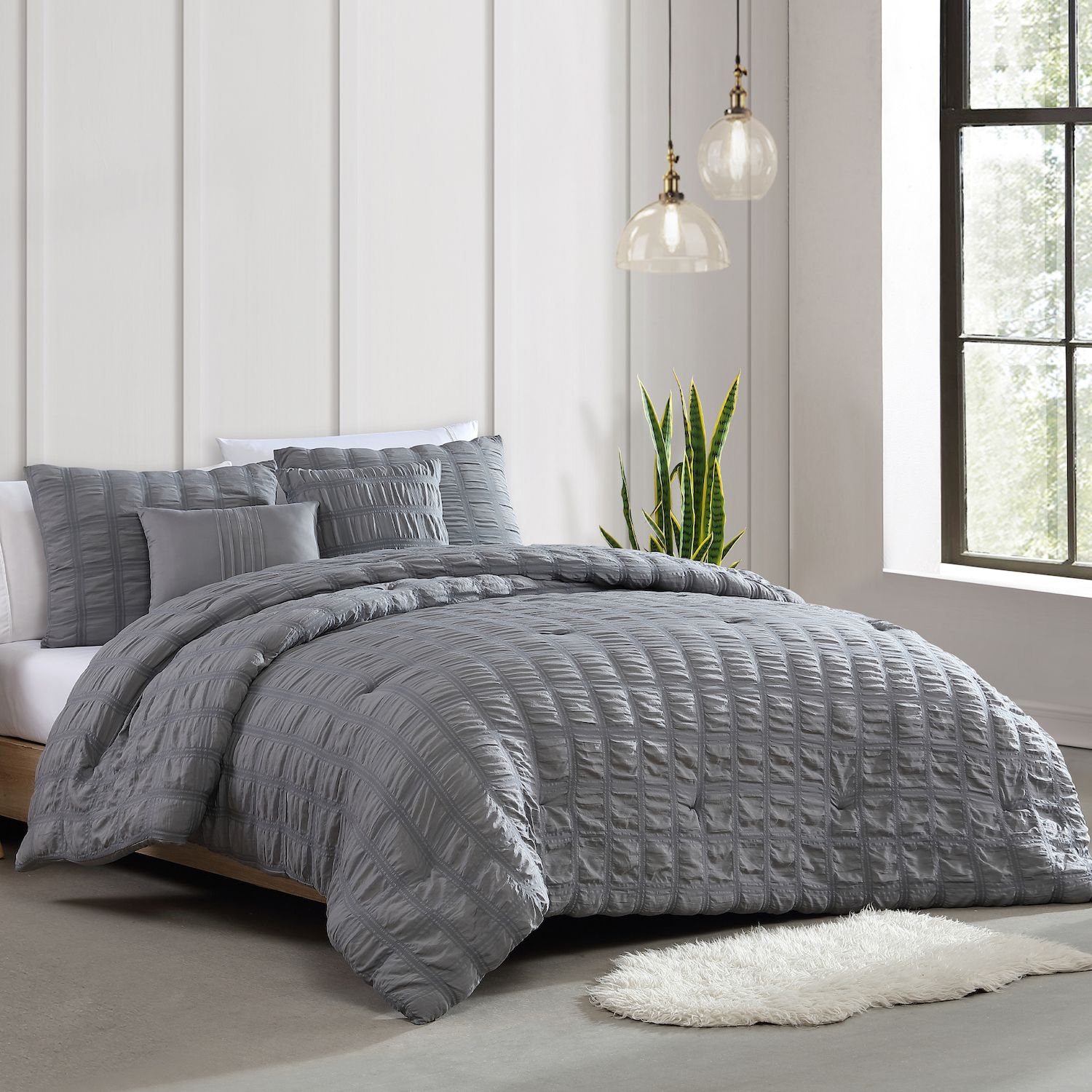 Modern Threads 5-piece Brady Embellished Comforter Set With Shams