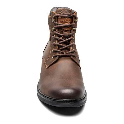 Nunn Bush Men’s 1912 Plain Toe Chukka Lace Brown Leather Boot Size 11 NWT Nunn Bush Circuit Plain Toe Lace-up Boots, Brown | Boots  main image 2