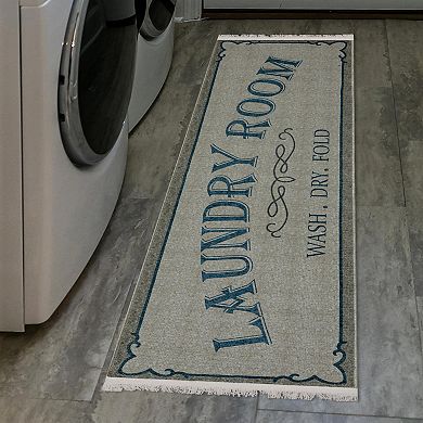 Ottomanson Laundry Room 2' x 5' Runner Rug