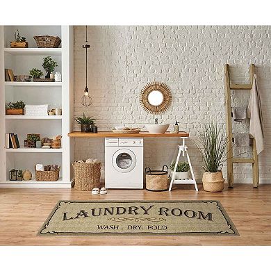 Ottomanson Laundry Room 2' x 5' Runner Rug