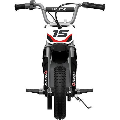 Razor MX400 Dirt Rocket 24V Electric Toy Motocross Motorcycle Dirt Bike Black