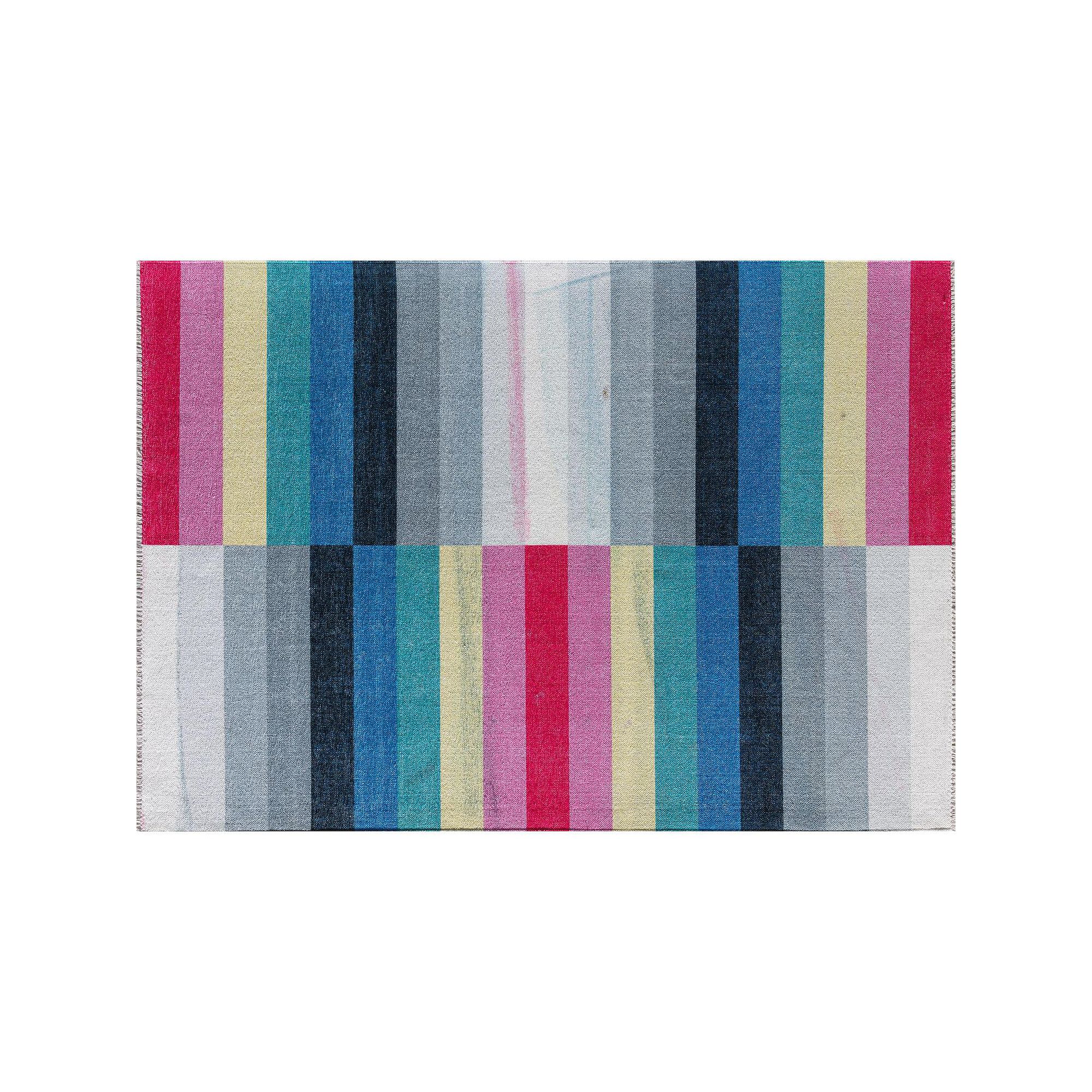 Elizabeth Sutton Soho Modern Stripe Area Rug, Flying Colors
