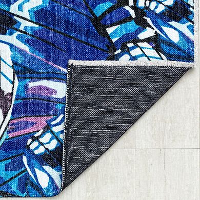Elizabeth Sutton Soho Butterfly Modern Abstract Area Rug