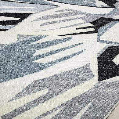 Elizabeth Sutton Soho Modern Floral Area Rug