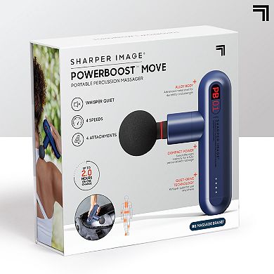 Sharper Image Powerboost Move Portable Percussion Massager