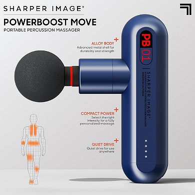 Sharper Image Powerboost Move Portable Percussion Massager