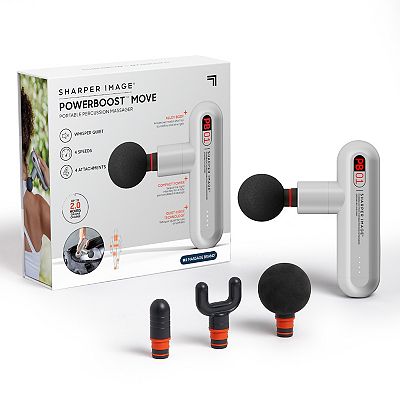 Sharper Image Powerboost Move Portable Percussion store Massager