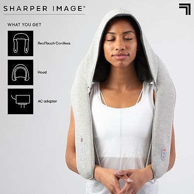 Sharper Image Realtouch Neck & Shoulder Heated Shiatsu Massager