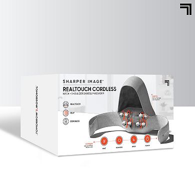 Sharper Image Realtouch Neck & Shoulder Heated Shiatsu Massager