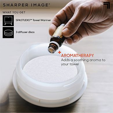 Sharper Image SpaStudio Towel Warmer