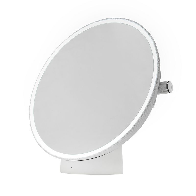 Sharper Image SpaStudio Fogless Shower Mirror Speaker, White