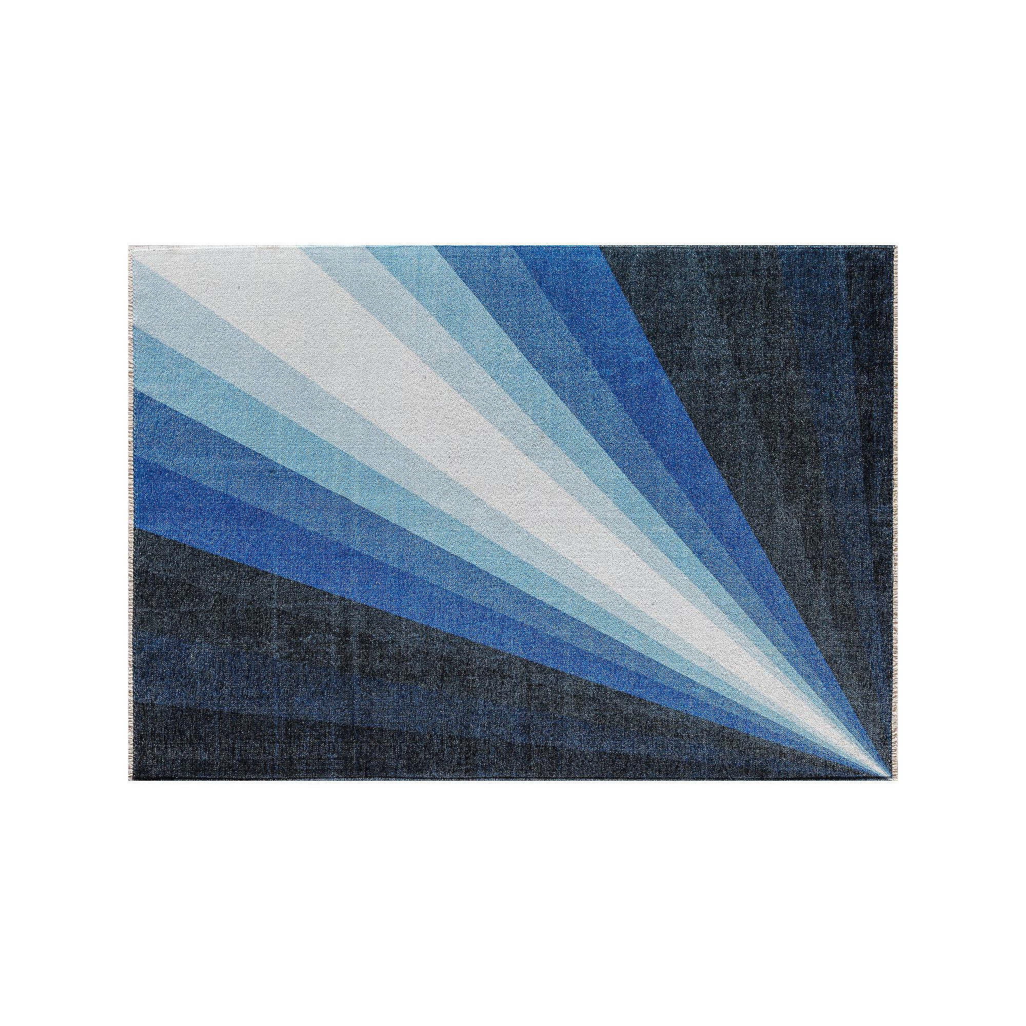 Elizabeth Sutton Soho Modern Abstract Area Rug, Violets Are Blue