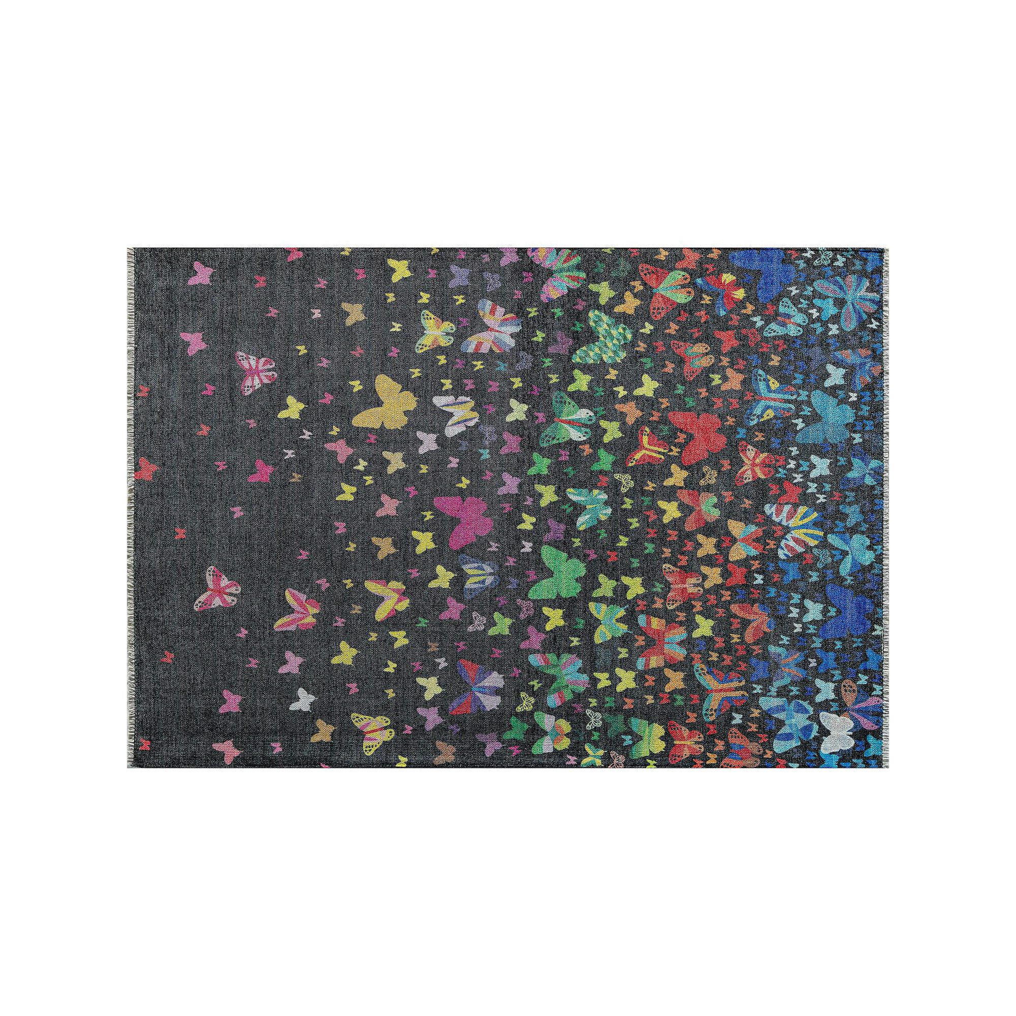 Elizabeth Sutton Soho Modern Graphic Area Rug, Winging It