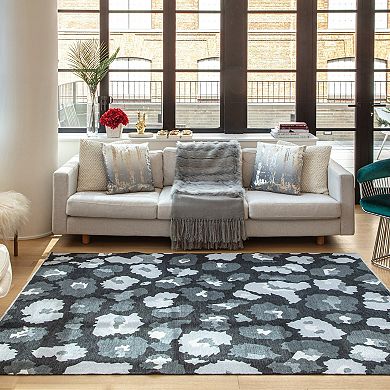 Elizabeth Sutton Soho Modern Floral Area Rug