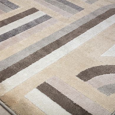 Elizabeth Sutton Vincenzo Modern Geometric Area Rug