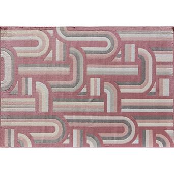 Elizabeth Sutton Vincenzo Modern Geometric Area Rug