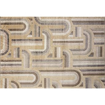 Elizabeth Sutton Vincenzo Modern Geometric Area Rug